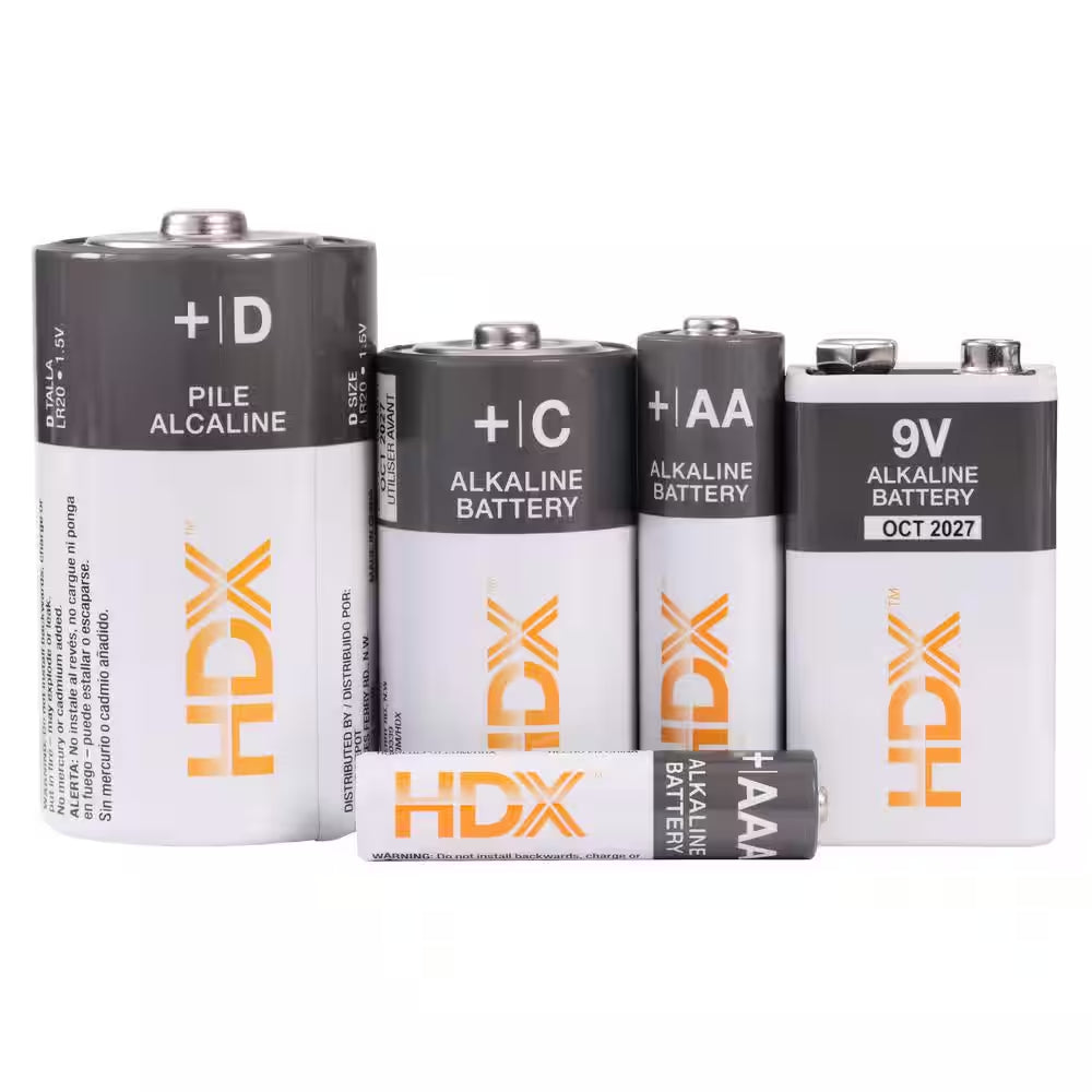 180-Battery Organizer Case with Battery Tester